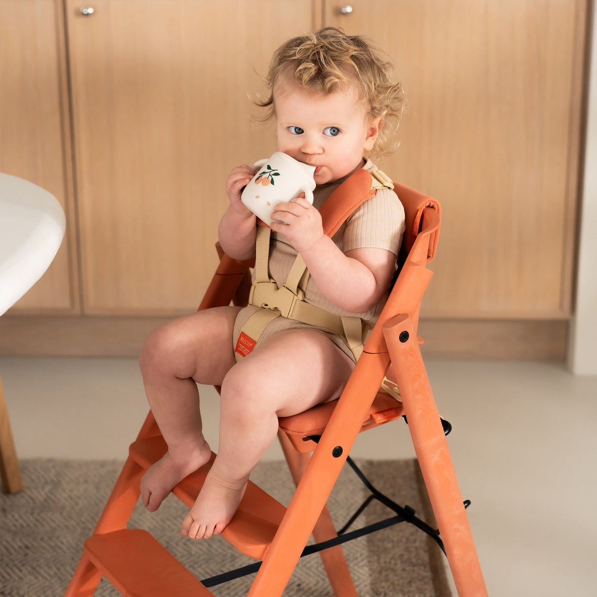 KAOS Terracotta Pink KLAPP® Jr. Harness & Hynde Sett