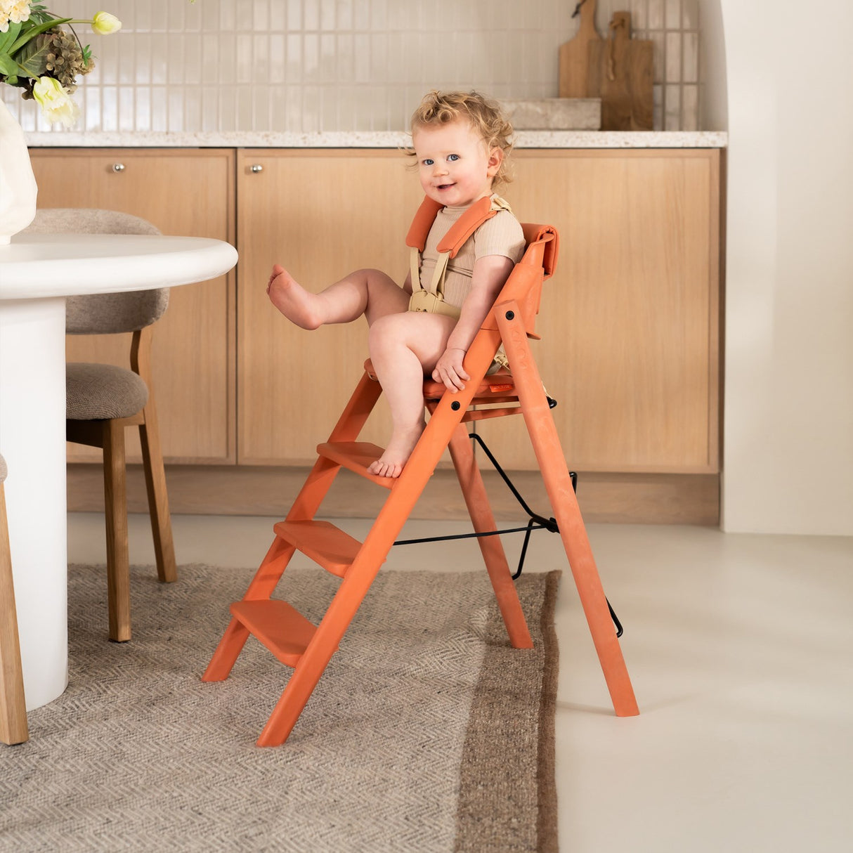 KAOS Terracotta Pink KLAPP® Jr. Harness & Hynde Sett