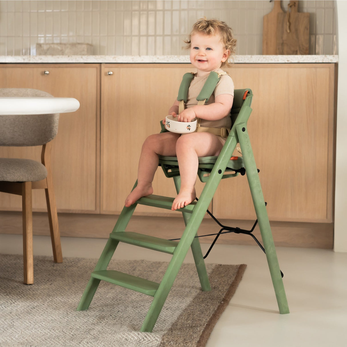 KAOS Mineral Green KLAPP® Jr. Harness & Hynde Sett