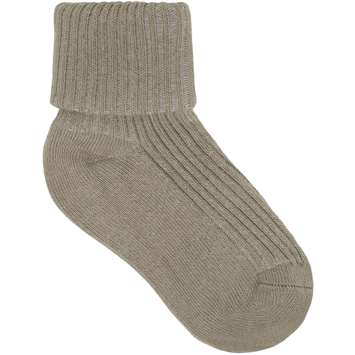 Minymo Willam Gray Baby 2X2 Rib Strumpo 3-Pack