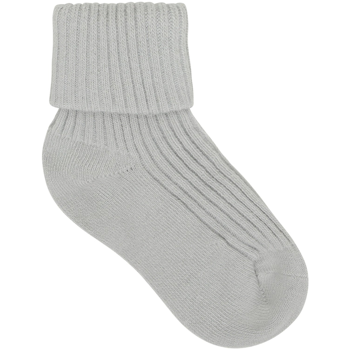 Minymo Willam Gray Baby 2X2 Rib Strumpo 3-Pack