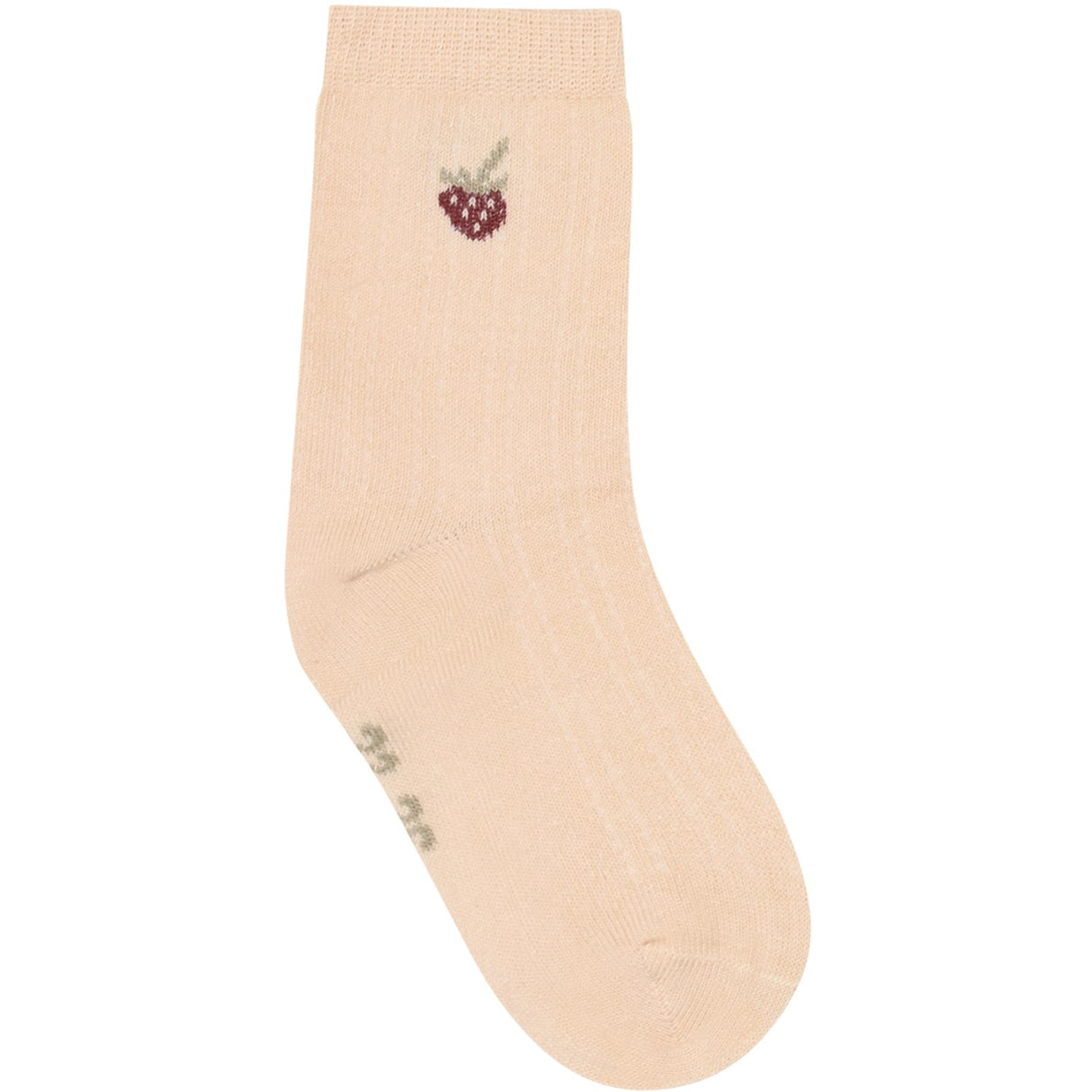 Minymo Birch Strumpor M/ Lettuce Edge 2-Pack
