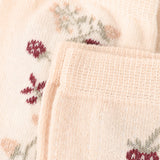 Minymo Birch Strumpor M/ Lettuce Edge 2-Pack