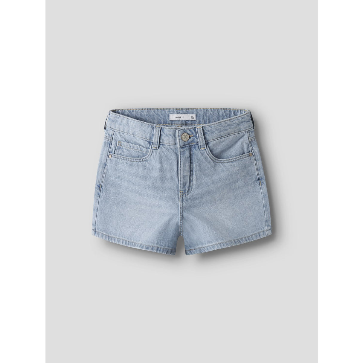 Name It Light Blue Denim Nkfrose Mamma Dnm Shorts 1141-Mj Noos