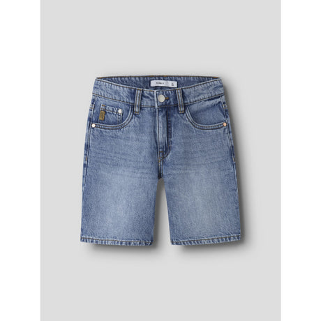 Name It Denim Blue Nkmryan Reg L Dnm Shorts 6750-Dm Noos