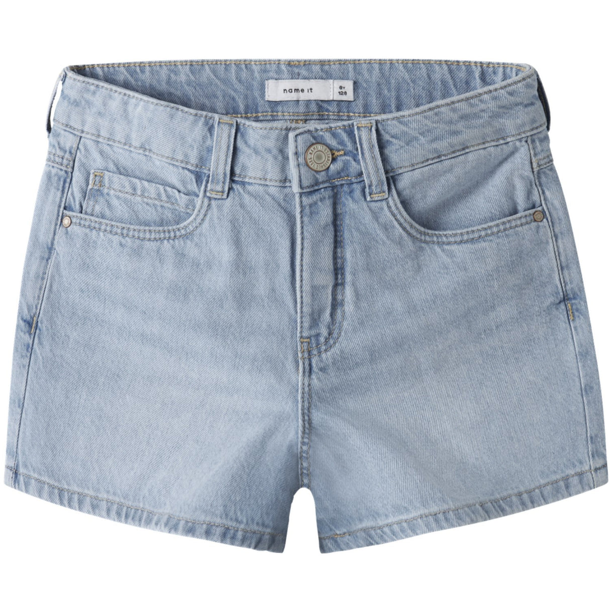 Name It Light Blue Denim Nkfrose Mamma Dnm Shorts 1141-Mj Noos