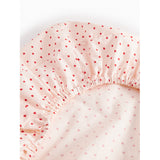 MarMar Cotton Percale Home Happy Hearts Changing Hynde Cover