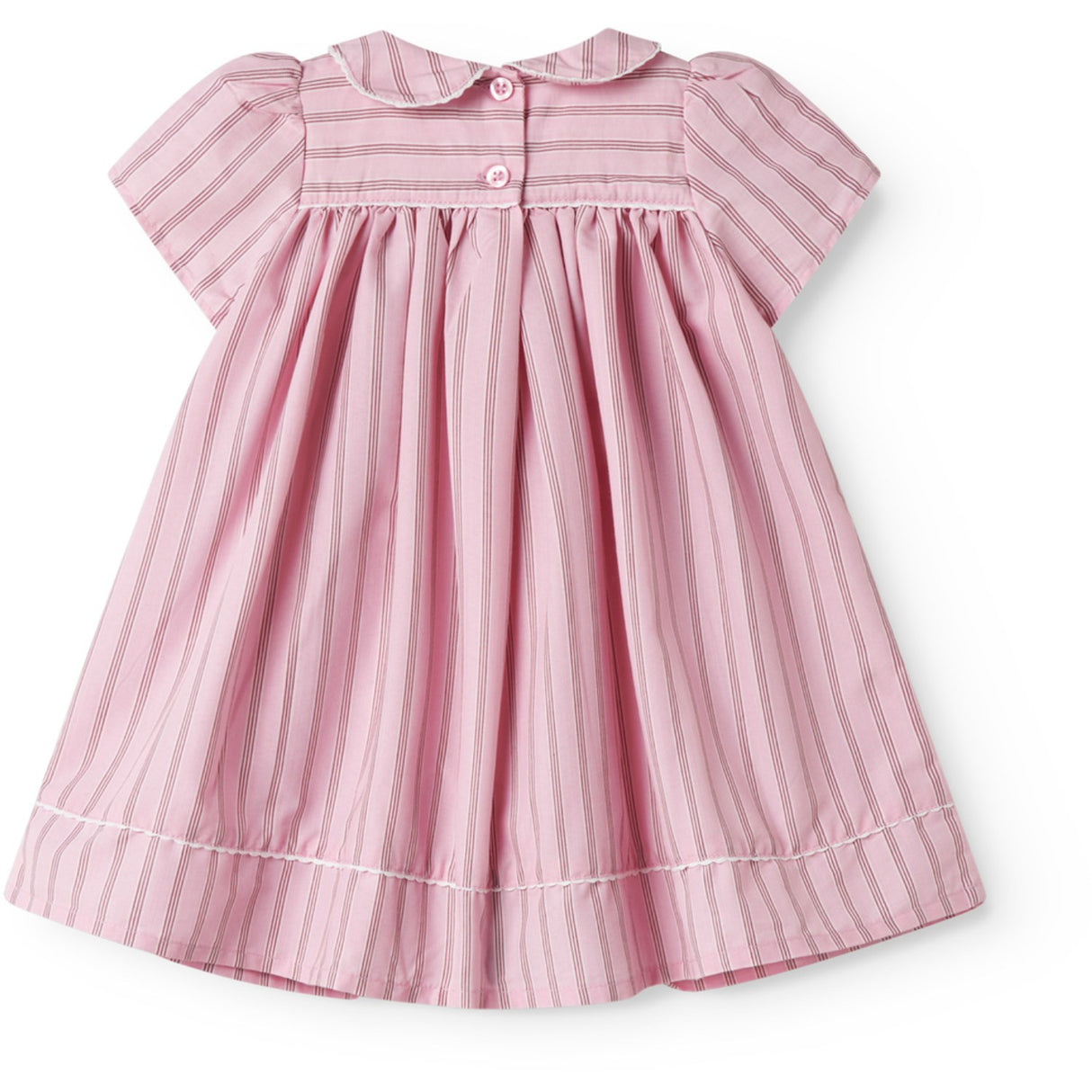 MarMar Smooth Cotton Bonbon Pink Stripes Dulla Klänning
