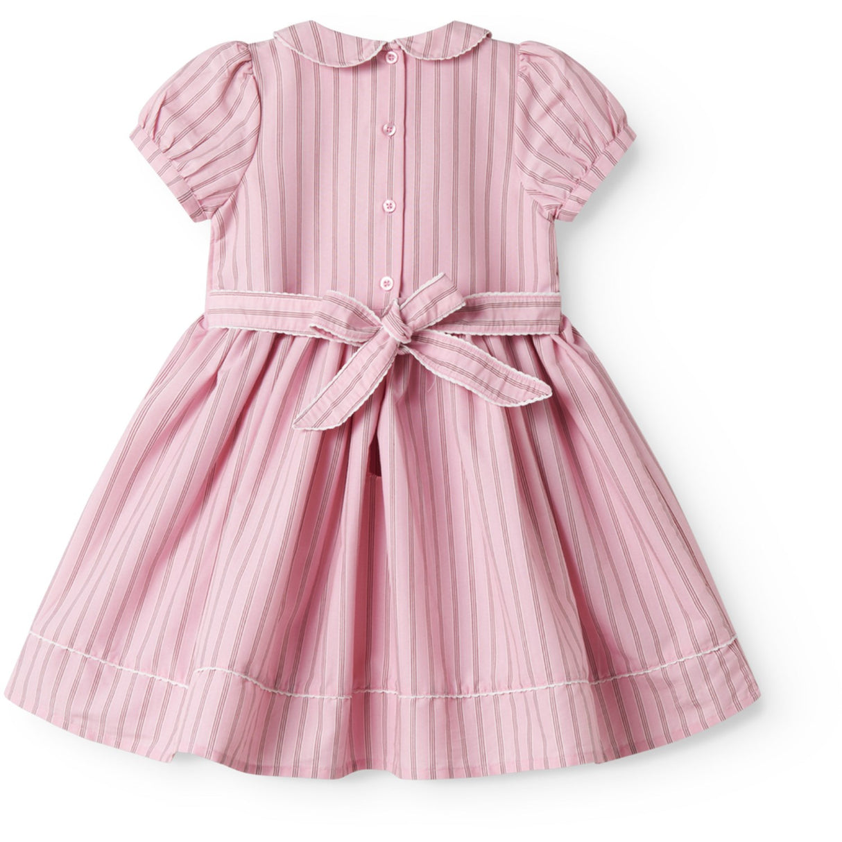 MarMar Smooth Cotton Bonbon Pink Stripes Darcel Klänning