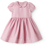 MarMar Smooth Cotton Bonbon Pink Stripes Darcel Klänning