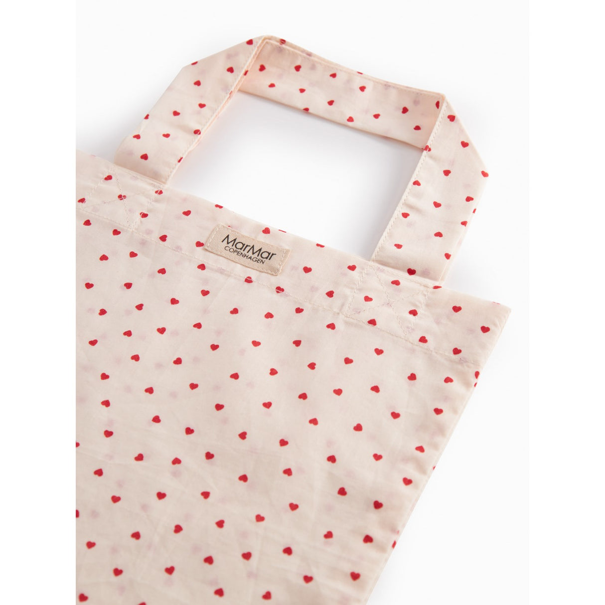 MarMar Crispy Poplin Acc Happy Hearts Säng Linne Scallop Baby