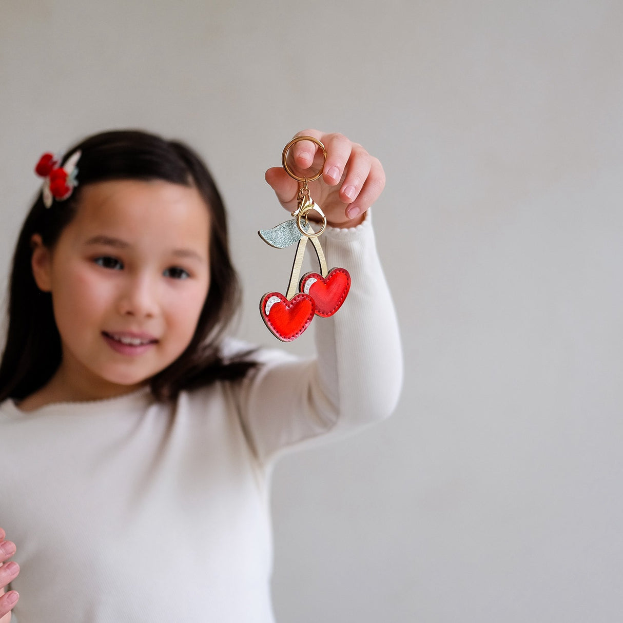 Mimi & Lula Nøglering - Cherry Mon Cheri