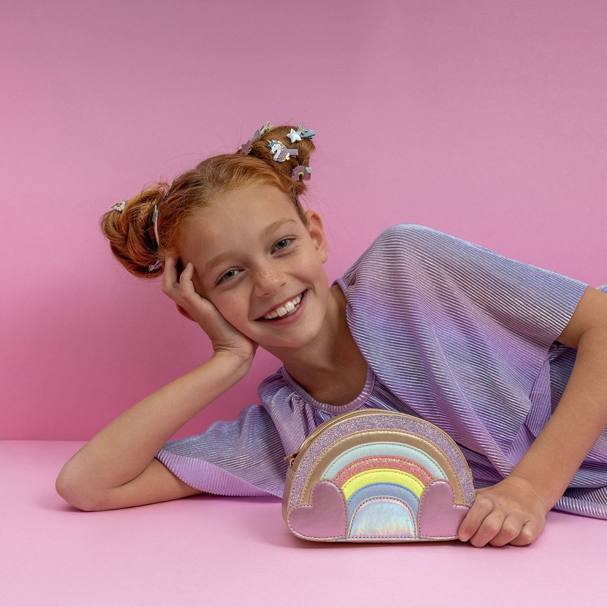 Mimi & Lula Axelväska - Rainbow My Little Unicorn