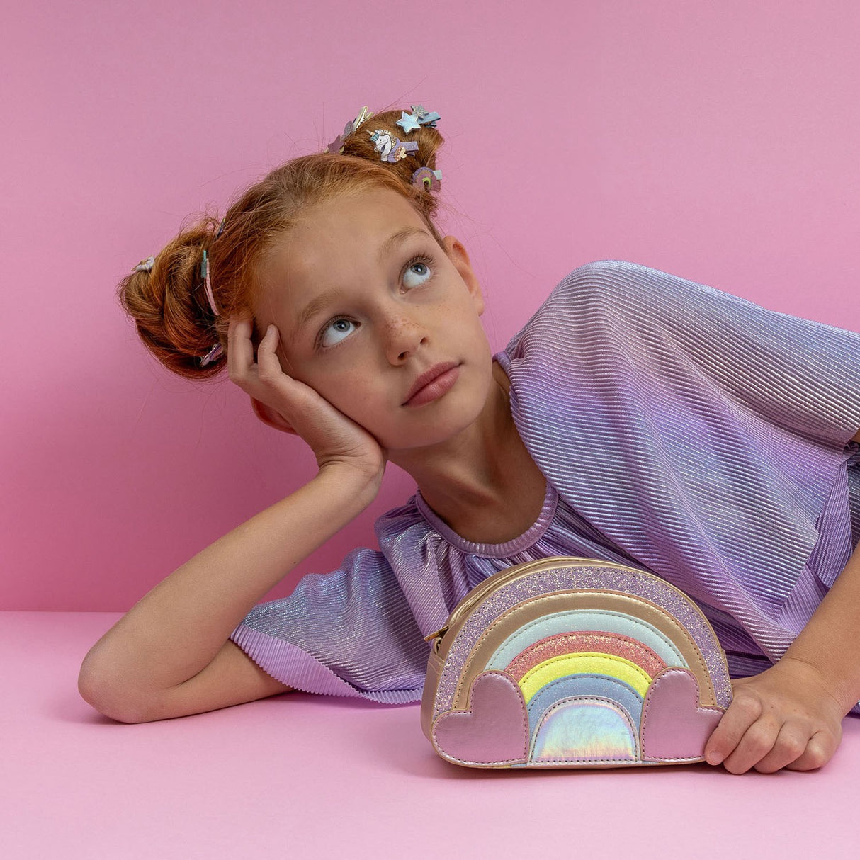 Mimi & Lula Axelväska - Rainbow My Little Unicorn
