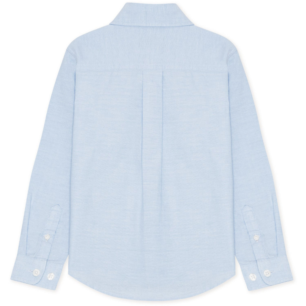 Les Deux Kids Light Blue/White Konrad Contrast Oxford Skjorta