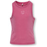 kids ONLY Magenta Smiley Kogjilly Emb Washed Tank Topp Jrs