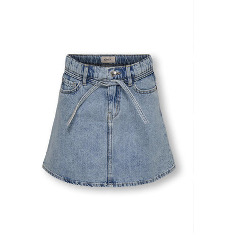 kids ONLY Light Blue Denim Kogeden Bälte A-Skirt Dnm Pim