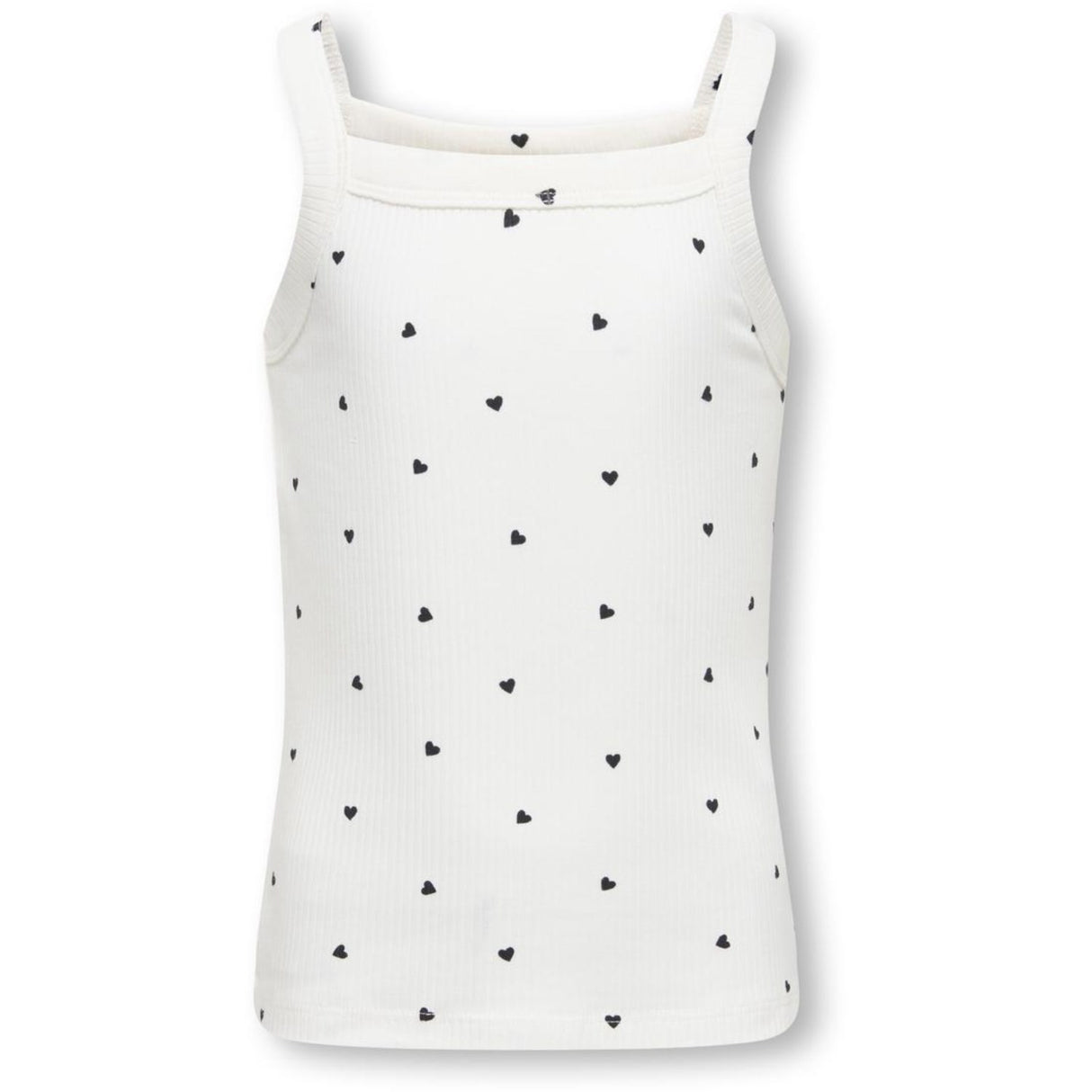 kids ONLY Cloud Dancer Black Hearts Kogbella Life Rem Topp Jrs