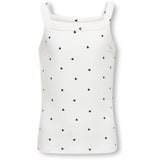 kids ONLY Cloud Dancer Black Hearts Kogbella Life Rem Topp Jrs