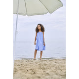 kids ONLY Cashmere Blue Emb Daisy Kogmalou Sl Emb Rem Klänning Wvn