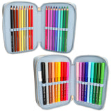 TOPModel Festival Fun Triple Pencil Case