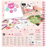 TOPModel Kitty Colouring Bok