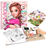 TOPModel Kitty Colouring Bok