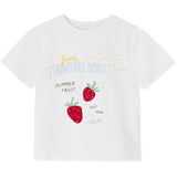 Fliink Cloud Dancer Sommer Strawberry T-Shirt