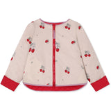 Fliink Sandshell Aop Kota Vändbar Strawberry Jacka