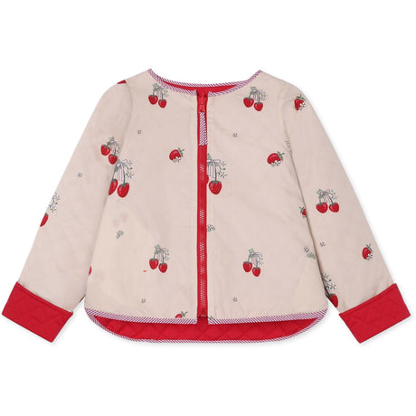 Fliink Sandshell Aop Kota Vändbar Strawberry Jacka