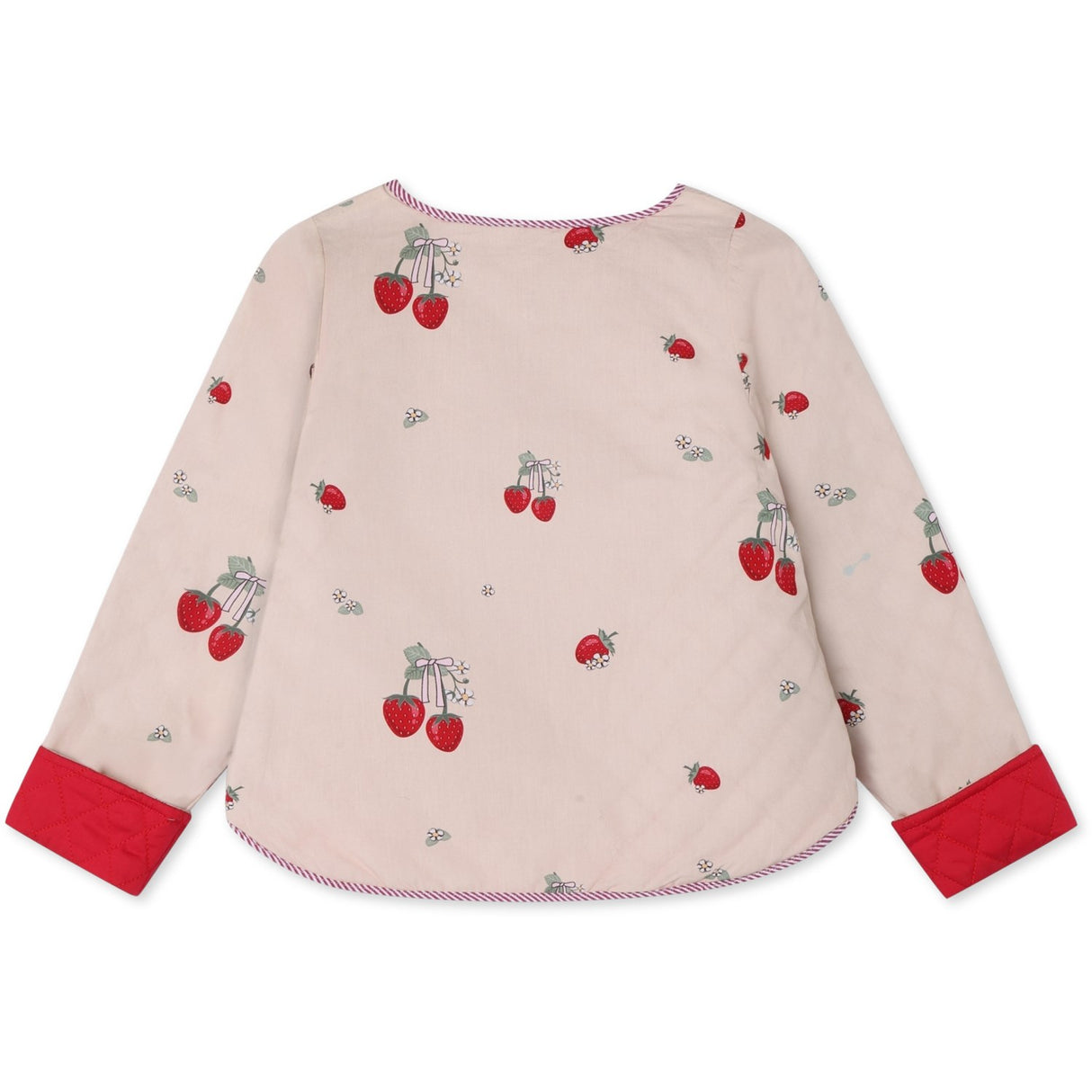 Fliink Sandshell Aop Kota Vändbar Strawberry Jacka