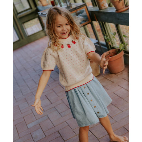 Fliink Light Denim Blue Don Denim Kjol