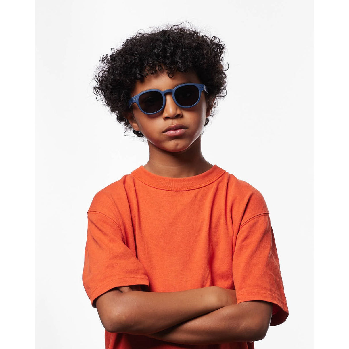 Izipizi JUNIOR 7/11 C Navy Blue Solglasögon