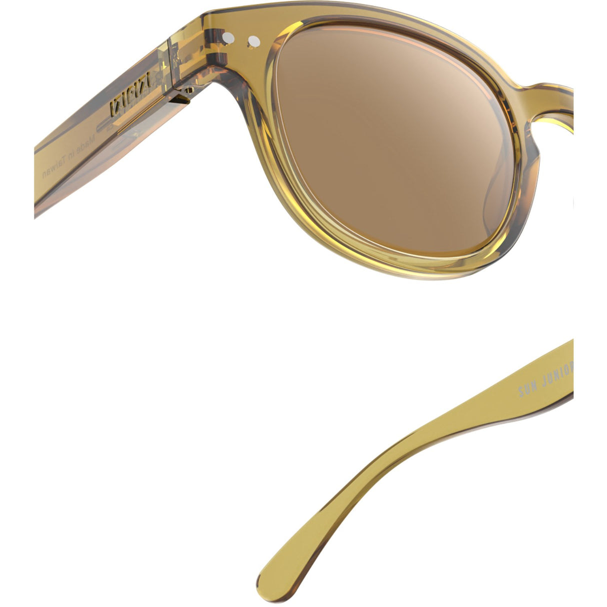 Izipizi JUNIOR 7/11 C Golden Green Solglasögon