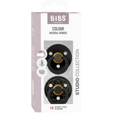 Bibs Black Gold Napp Studio Colour 2 Pack Layl Latex
