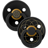 Bibs Ivory Gold Black Gold Napp Studio Colour 4 Pack Noor & Layl Latex