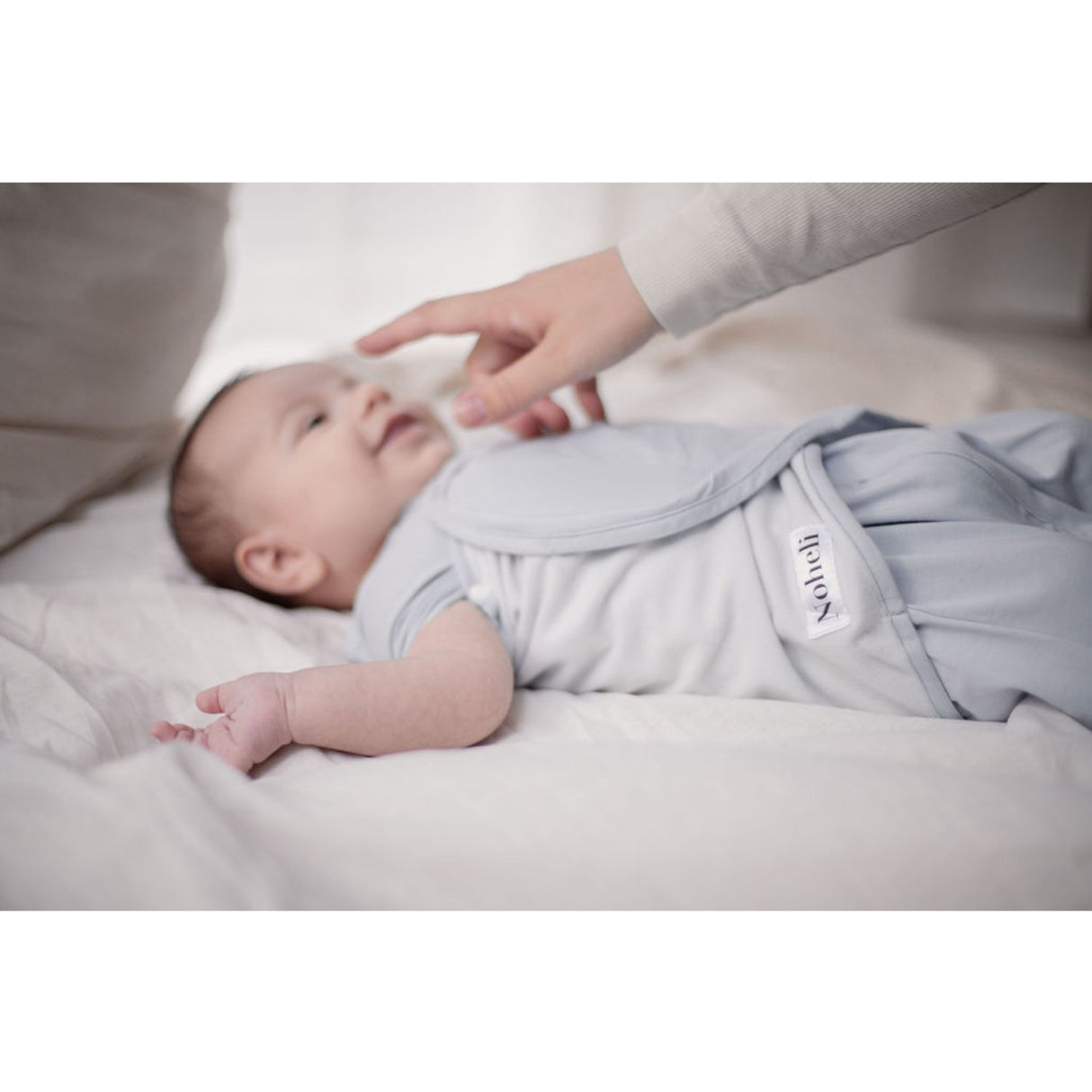 Noheli Light Blue 3-i-1 Muslinfilt