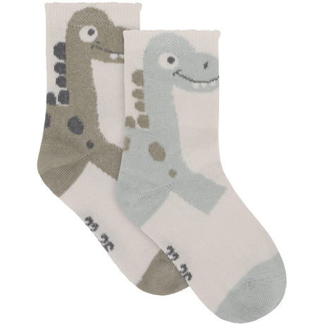 Minymo Willam Gray Strumpor M/ 3D Effect 2-Pack