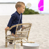 Petit Crabe Blue Lou Basic Sommerdrakt L/S