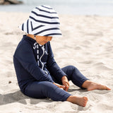 Petit Crabe Blue Noe Basic Sunsuit S/S