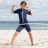 Petit Crabe Blue Lou Basic Sommerdrakt L/S