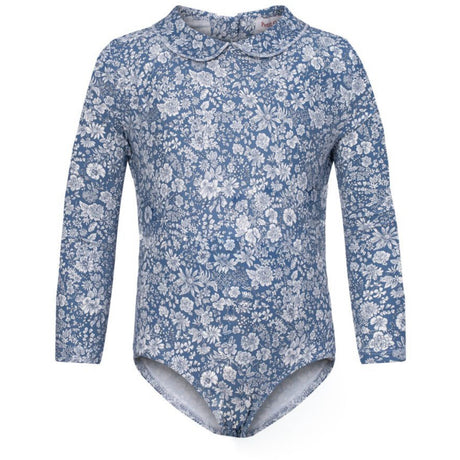 Petit Crabe Evening Sky (Made With Liberty© Fabric) Peeter Pan Baddräkt L/S