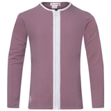 Petit Crabe Heather Basic Dragkedja Uv-Swim Skjorta L/S