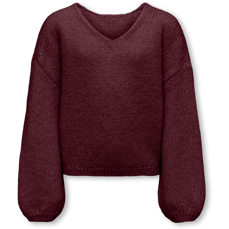 kids ONLY Cabernet Kogdinea L/S Vändbar Pullov. Knt