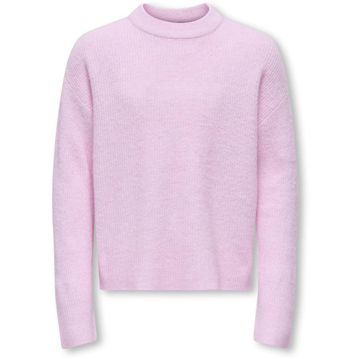 kids ONLY Pink Lady Melange Kogcamilla O-Neck L/S Pullover Knt
