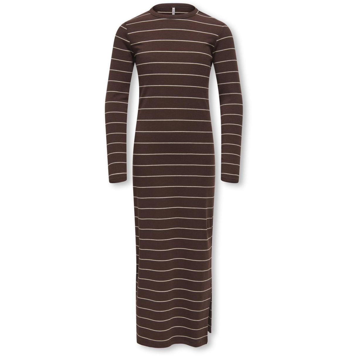kids ONLY Chicory Coffee Pumice Stone Koglupe Kenya Ls Stripe Klänning Jrs