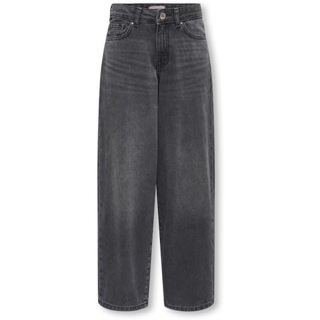 kids ONLY Washed Black Koggianna-Ella Mw Baggy Straight Dnm Tai