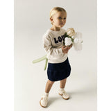 Name It Dark Blue Denim Nmfliv Dnm Glitter Kjol 1208-Lu