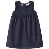 Name It Dark Blue Denim Nmfella Dnm Glitter Klänning 1208-Lu