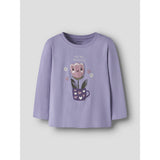 Name It Heirloom Lilac Nmfonelia Ls Topp Låda